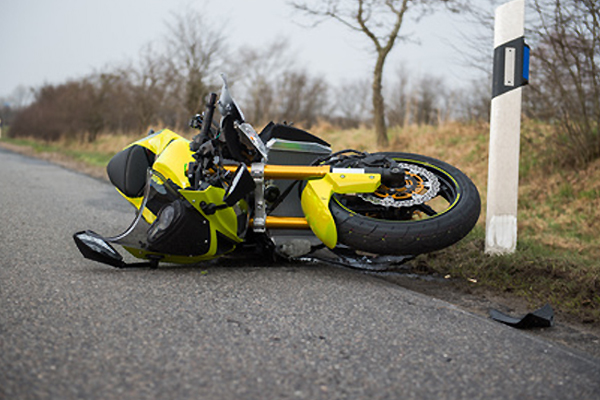 バイク事故現場引き取り